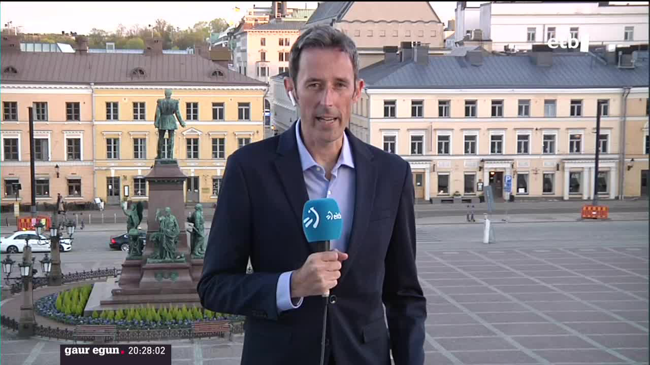 Mikel Reparaz. Bideotik hartutako argazkia.