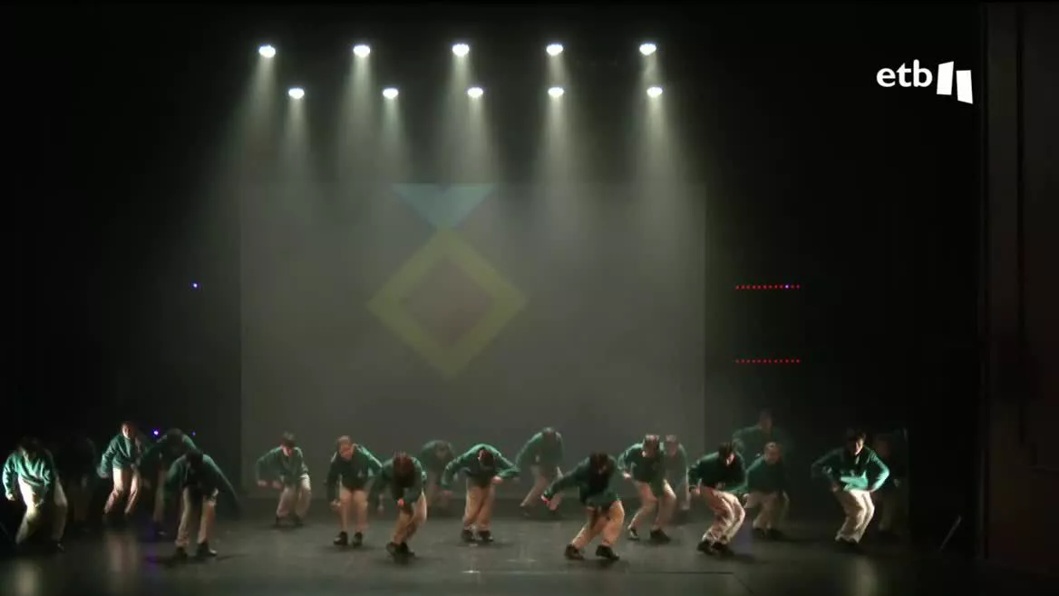 'Break On Stage', en el Teatro Barakaldo. Imagen obtenida de un vídeo de EITB Media