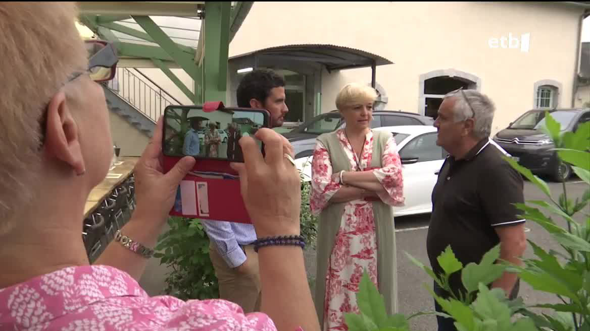 Annick Trounday. EITB Mediaren bideo batetik ateratako irudia.