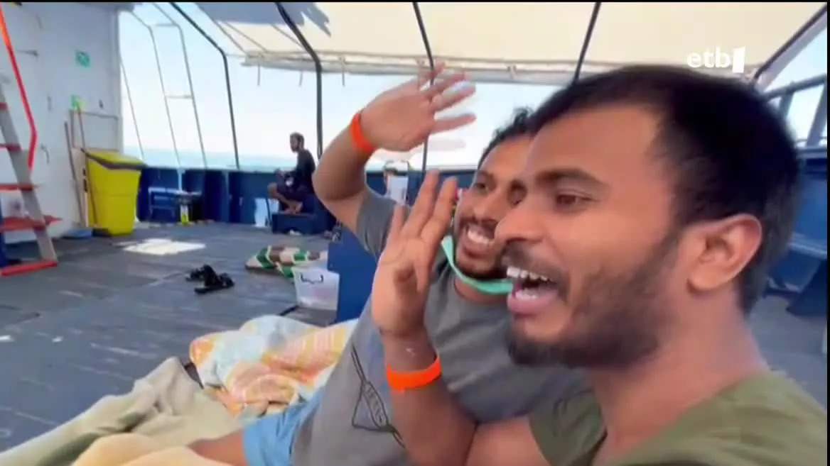 Migratzaileak. Irudia: EITB Media