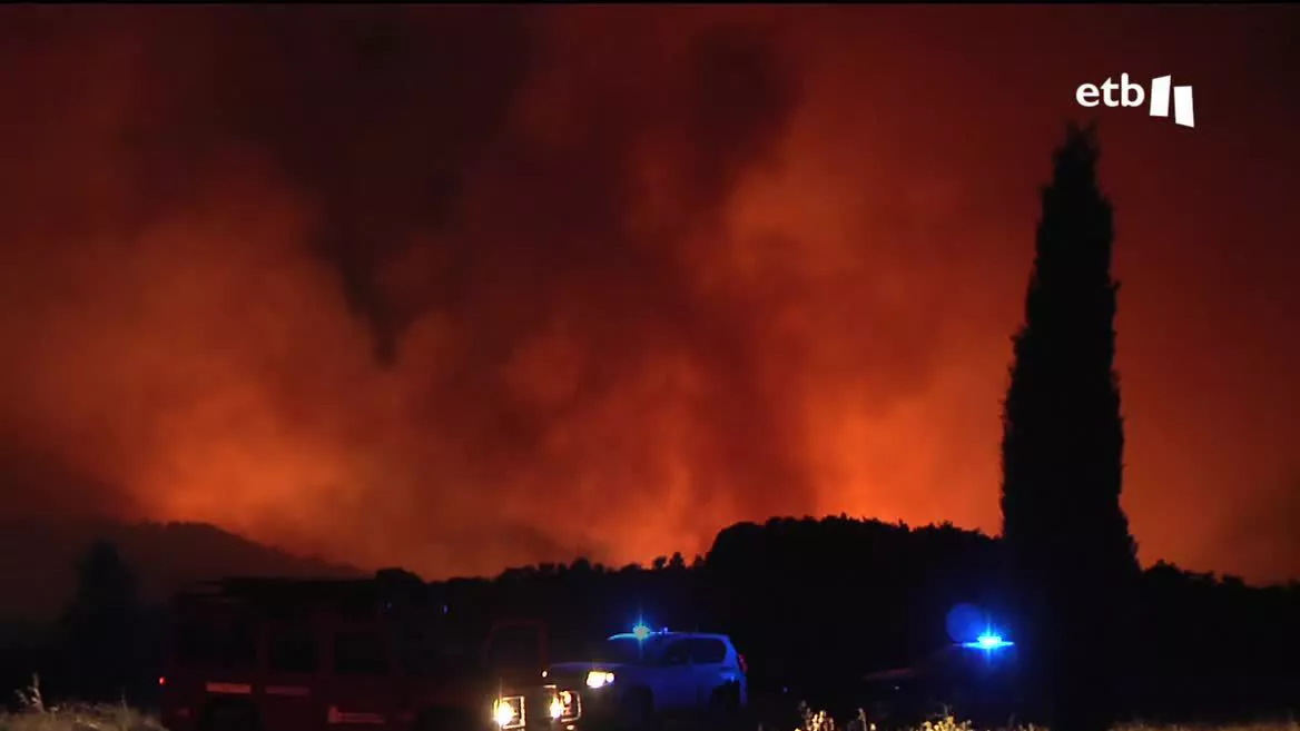 Incendios en Navarra