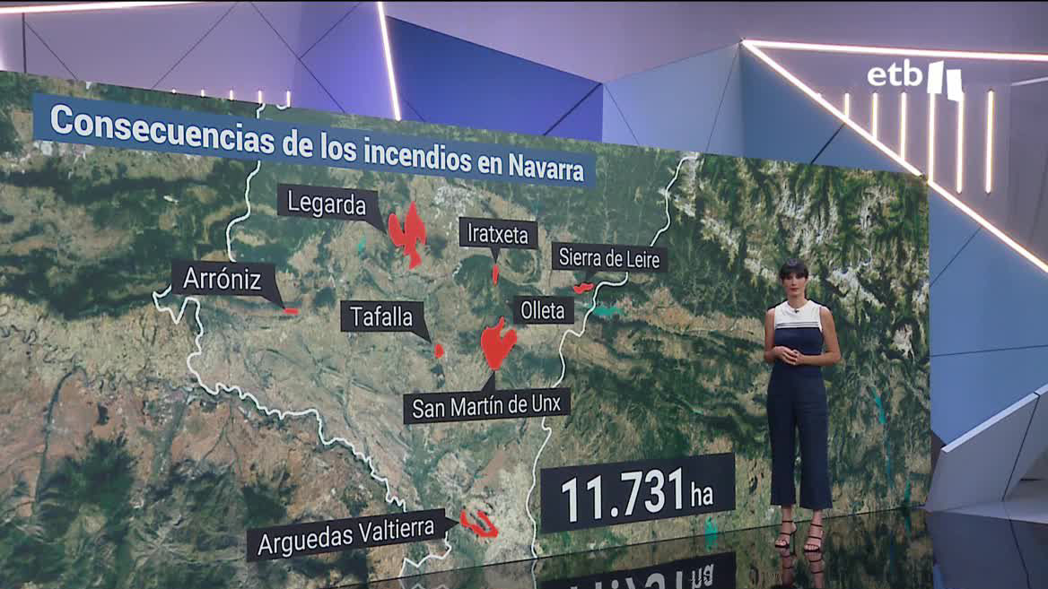 Incendios en Navarra