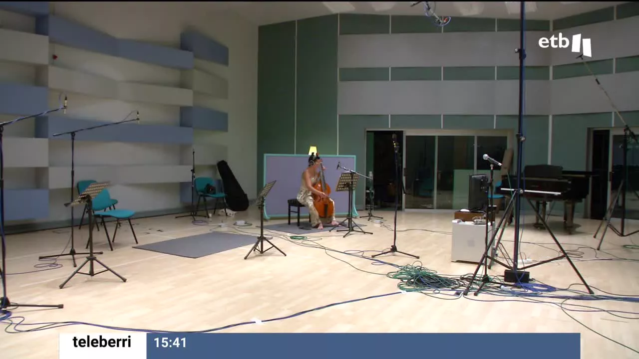 "Irati" filmerako musika grabatzen