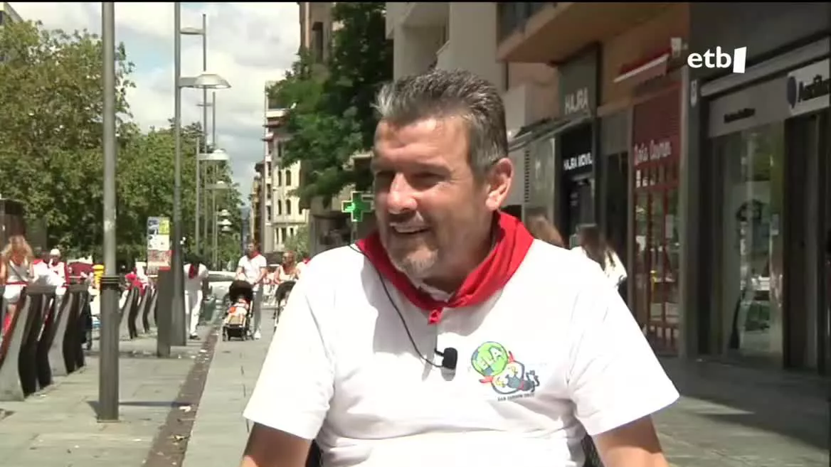 Juan Carlos Unzue. EITB Mediaren bideo batetik ateratako irudia.