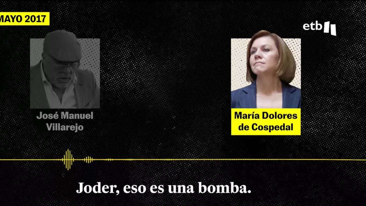 Audios de Villarejo y Cospedal