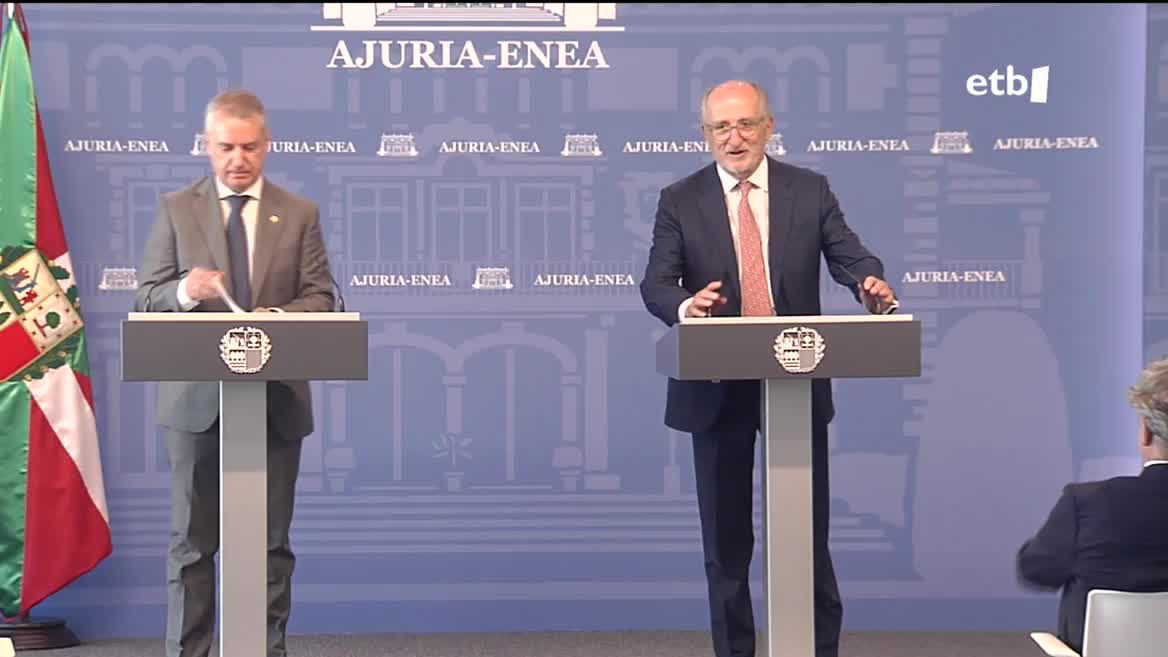 Iñigo Urkullu. Irudia: EITB Media