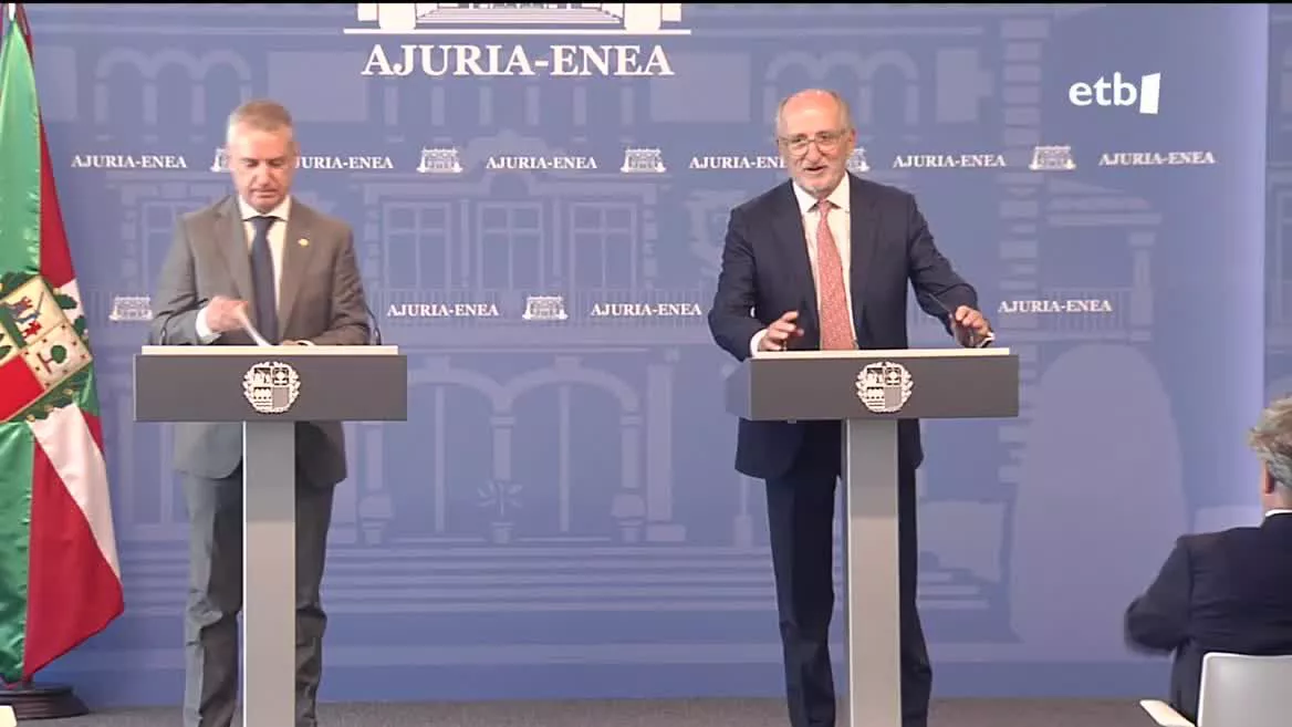 Iñigo Urkullu. Irudia: EITB Media