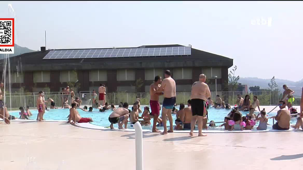 Kanpezun (Araba) 40º neurtu dira gaur, 35º Gasteizen, eta 38º Igorren (Bizkaia). Astelehen iluntzera arte ez du freskatuko kostaldean, eta asteartean barrualdean.