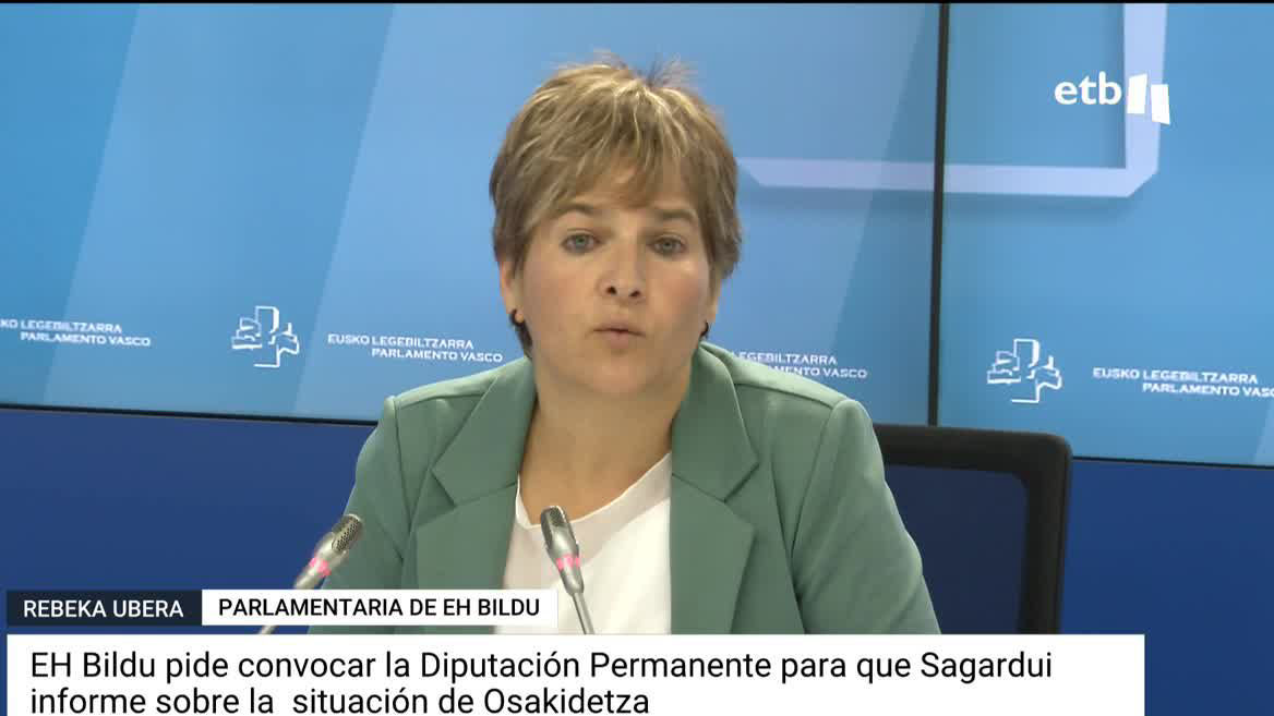 A juicio de la coalición, la Sanidad vasca se encuentra en una situación "caotica, lamentable".