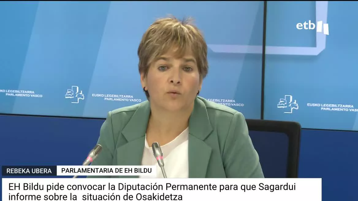 A juicio de la coalición, la Sanidad vasca se encuentra en una situación "caotica, lamentable".