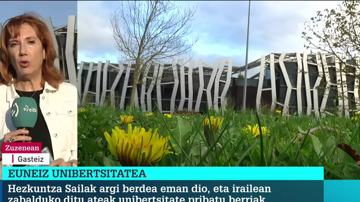 Matrikula egiteko epea ere zabalik dago. Lau gradu izango ditu, eta Euskadiko bosgarren unibertsitatea izango da.