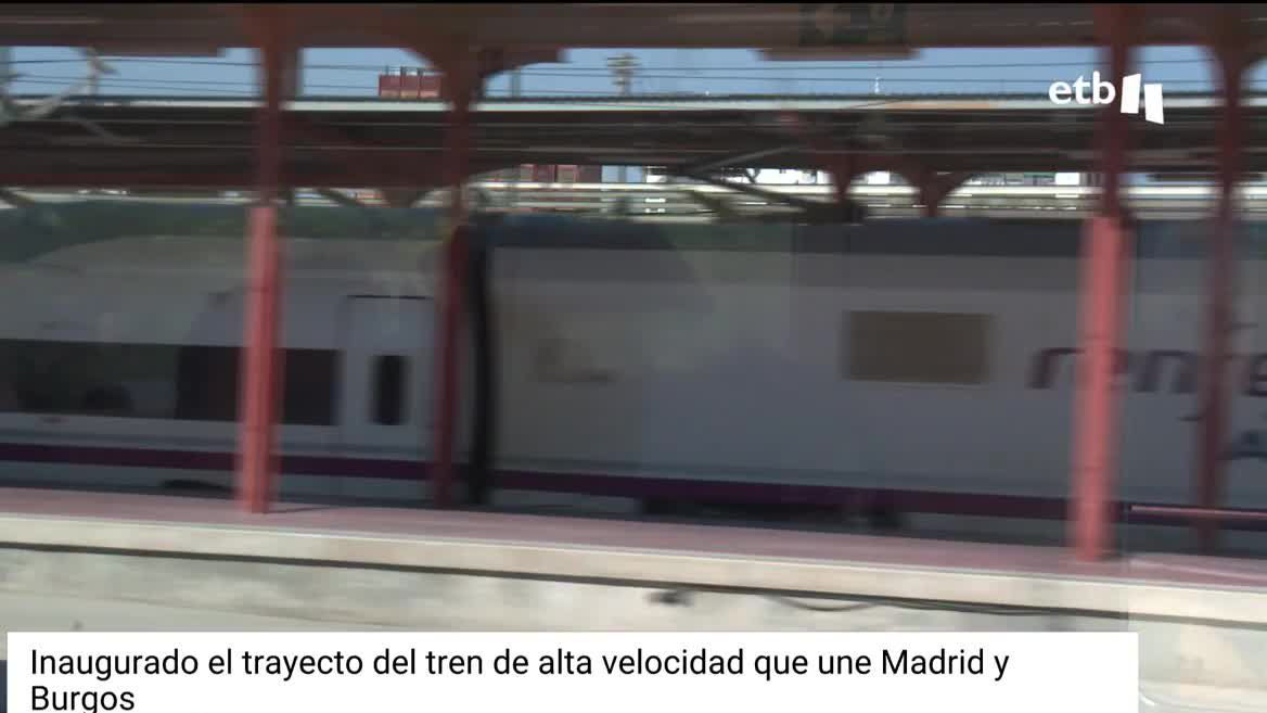 Ir de Vitoria-Gasteiz a la capital del Estado español, una vez que el Tren de Alta Velocidad ha llegado a Burgos, se podrá hacer en tres horas y trece minutos; desde Bilbao, en cuatro horas y veintiocho minutos; y desde San Sebastián, en cuatro horas y cuarenta y ocho minutos.