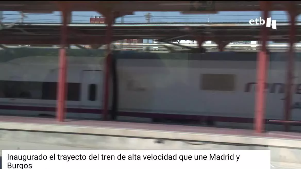 Ir de Vitoria-Gasteiz a la capital del Estado español, una vez que el Tren de Alta Velocidad ha llegado a Burgos, se podrá hacer en tres horas y trece minutos; desde Bilbao, en cuatro horas y veintiocho minutos; y desde San Sebastián, en cuatro horas y cuarenta y ocho minutos.