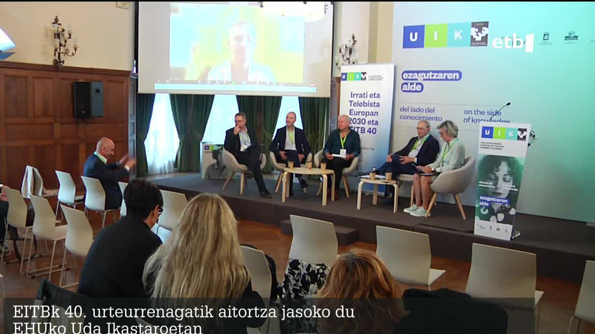 Miramar Jauregian, “Irratia eta telebista Europan 2030 eta EITB 40” ikastaroa egiten ari dira. Hedabideen eraldaketa aztertu eta hizkuntza gutxituen hedabideen erronken inguruan arituko dira.