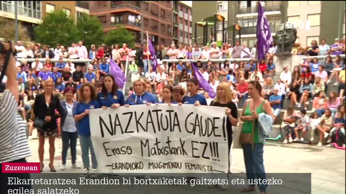 Ustezko bortxatzailea Erandioko Betiko Neskak futbol-taldeko entrenatzailea izan da. Adin txikiko batek abusuak egin zizkiola salatuta, Ertzaintzak ikerketa hasi eta 2015ean eta 2017an Leioan egindako bi bortxaketarekin lotu du.