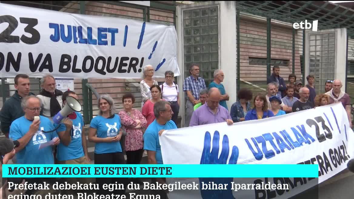 Uztailak 23rako mobilizazioen deialdia