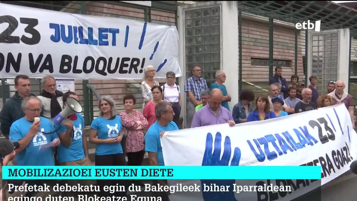 Uztailak 23rako mobilizazioen deialdia
