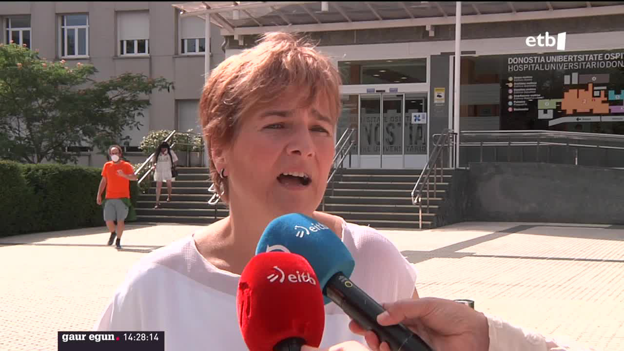Rebeka Ubera. EITB Mediaren bideo batetik ateratako argazkia.