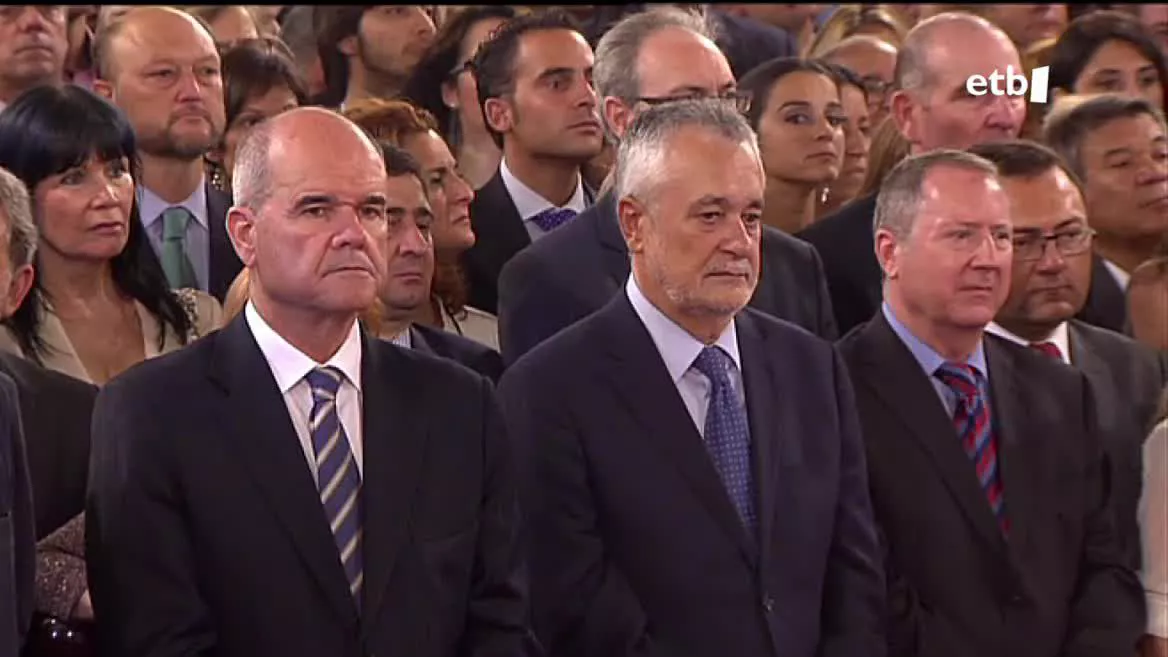 Chaves eta Griñan, ekitaldi batean.