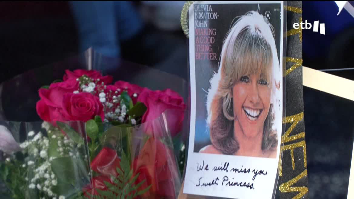 Olivia Newton-John. Imagen: EITB Media