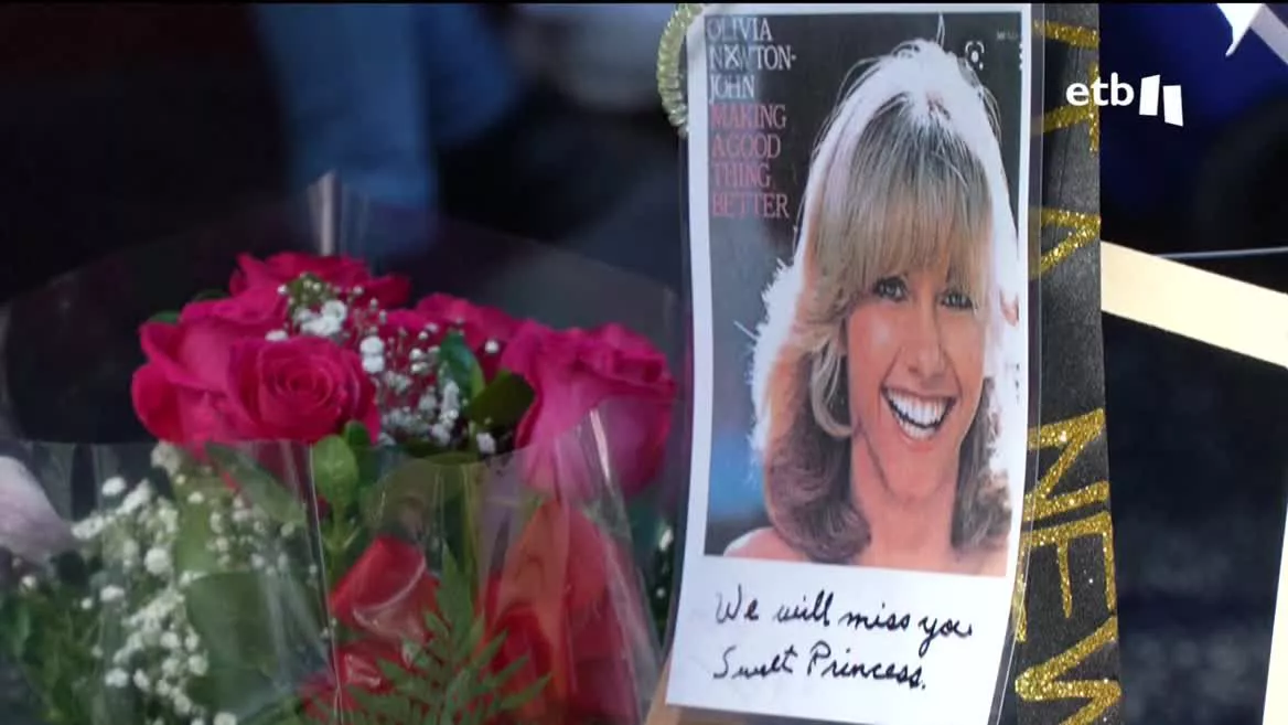 Olivia Newton-John. Imagen: EITB Media