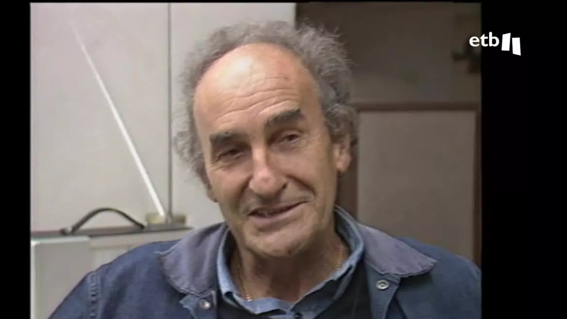 Eduardo Chillida. Imagen: EITB Media
