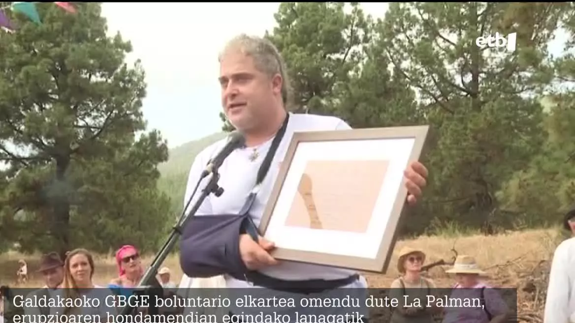 186 egun izan ziren bertan, eta orain, El Paso herrian, palmatarren esker ona jaso dute, emozio handiz.