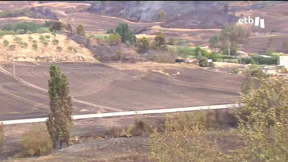 Incendios en Navarra