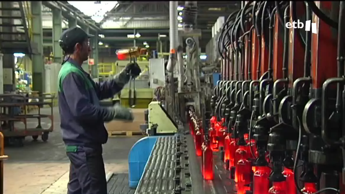 Trabajador. Imagen obtenida de un vídeo de EITB Media.