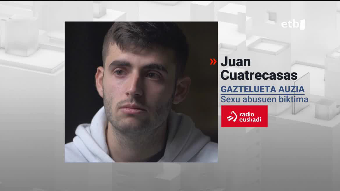 Juan Cuatrecasas. EITB Mediaren bideo batetik ateratako irudia.