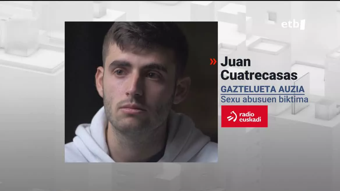 Juan Cuatrecasas. EITB Mediaren bideo batetik ateratako irudia.