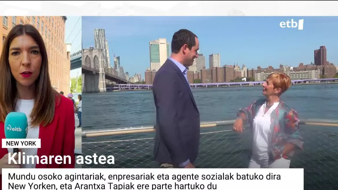 Asteartean Nazio Batuen Batzar Orokorra hasiko da, eta munduko agintari garrantzitsuenak egongo dira bertan. Baina lehenago, astelehenean, Klimaren Asteari emango diote hasiera. Helburua da ekintza klimatikoa azkartzeko bideak aztertzea COP27 bileraren aurretik. Euskadik ere parte hartuko du.