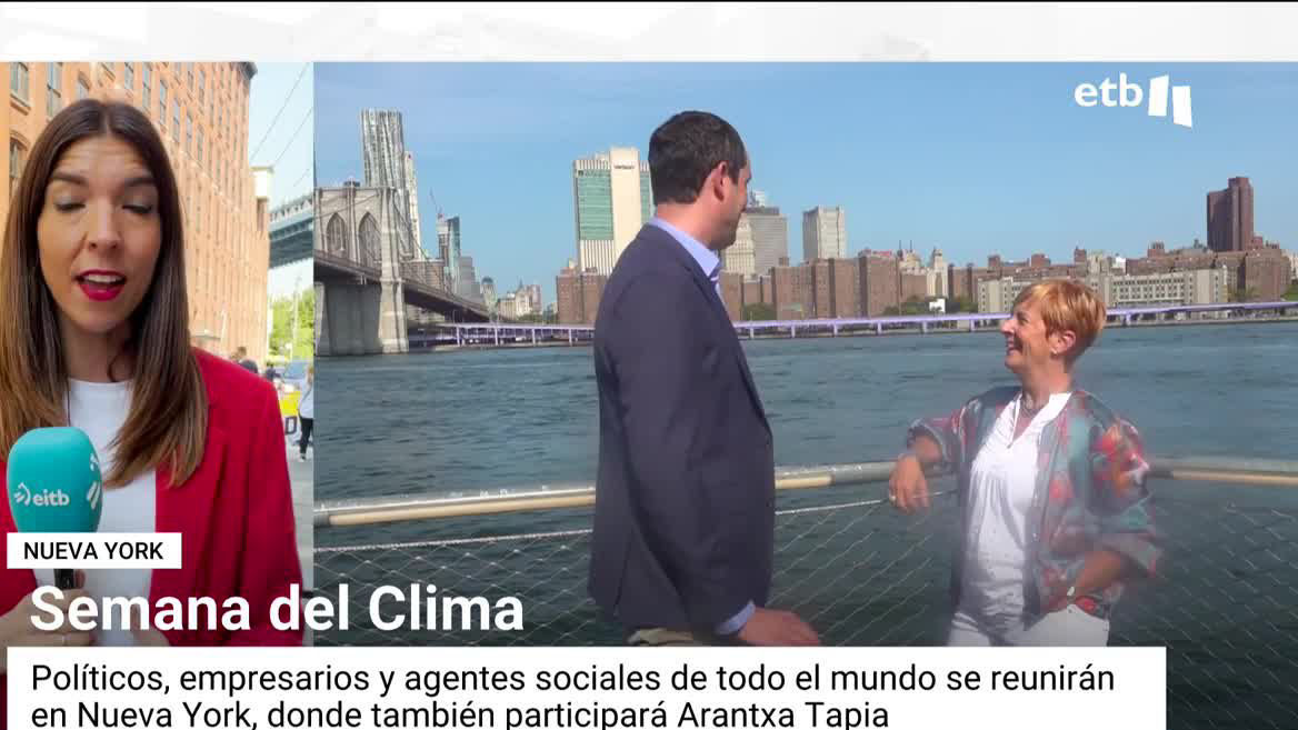 El martes arranca la Asamblea General de las Naciones Unidas, donde se darán cita los principales líderes mundiales. Antes, el martes, comenzará la Semana del Clima, que contará con la participación de la consejera Arantxa Tapia, con el objetivo de explorar vías para impulsar la acción climática.