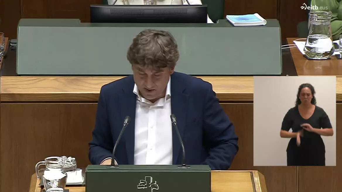Eneko Andueza. Irudia: EITB Media