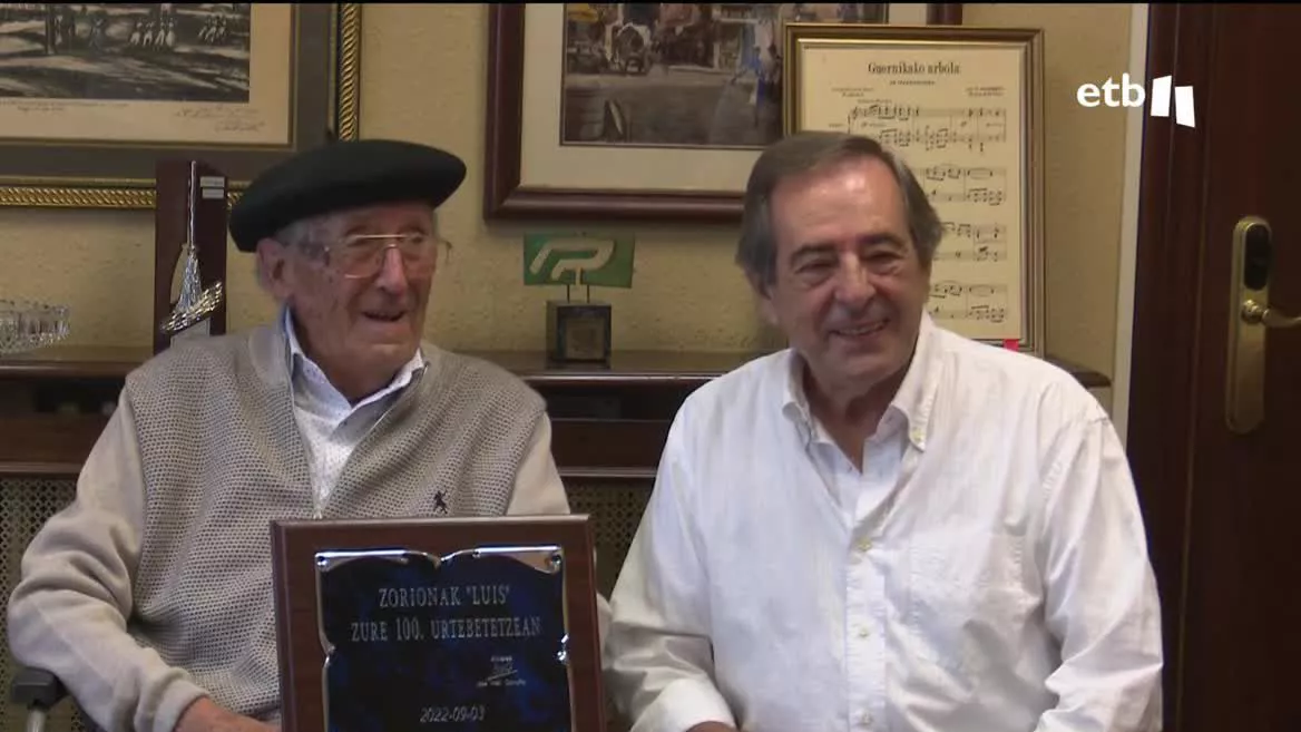 Fallece a los 100 años Luis Iriondo, uno de los últimos supervivientes del bombardeo de Gernika.