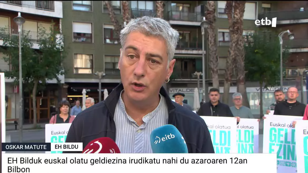 Azaroaren 12rako Bilbon EH Bilduk deitutako mobilizaziorako motorrak berotzen hasi da koalizioa. Horretarako, Abiadura Handiko Trenaren moduko azpiegiturak baztertzeko eskatu dute.