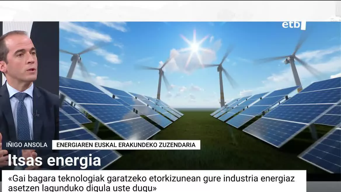 Iñigo Ansola Energiaren Euskal Erakundeko zuzendariak, 'Egun on Euskadi' saioan, azaldu du apustu hori zergatik den horren onuragarria, eta zer behar den gauzatzeko.