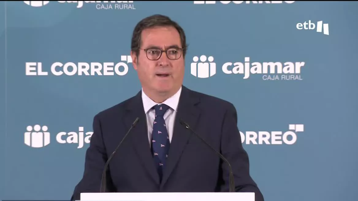 Antonio Garamendi. Imagen: EITB Media