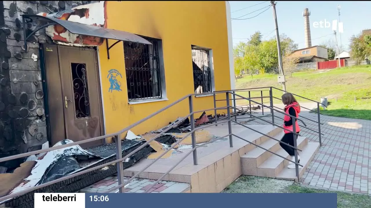 ETB ha estado en Chernóbil Lisa y Daxa, dos niñas que han abandonado recientemente Euskal Herria para volver a su hogar en Ucrania.