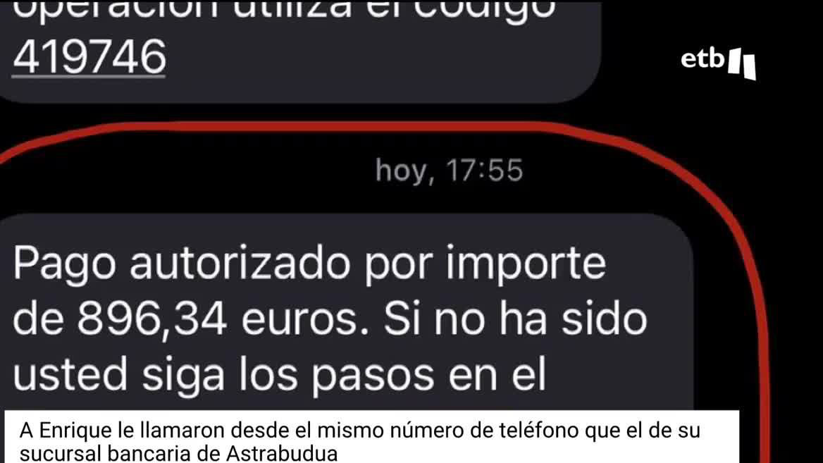 Su objetivo es engañar a la persona usuaria haciéndose pasar, por ejemplo, por su entidad financiera para robarle dinero u obtener contraseñas o información personal para la suplantación de identidad. A Enrique le han robado 2.500 euros, y a Lorena, 500.