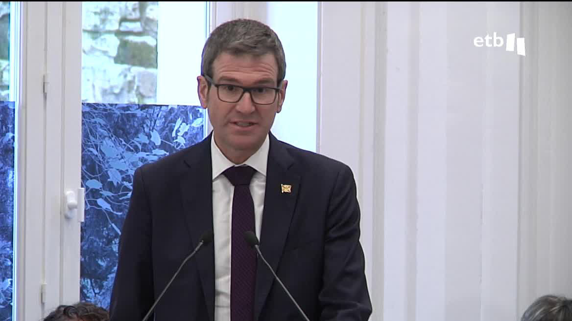 Gorka Urtaran, su presidente, ha subrayado los retos fundamentales para la Asociación de Municipios Vascos, que ha llevado a cabo su Asamblea General en Llodio.