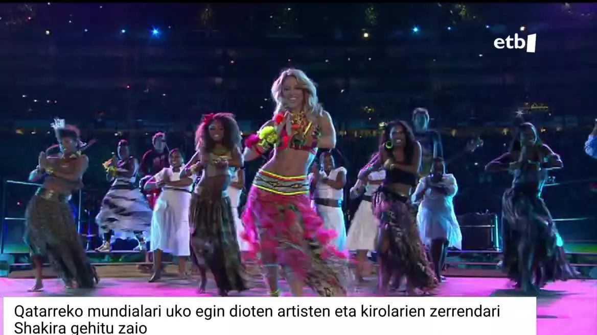 Shakira, Dua Lipa, Rod Stewart, Ibai Llanos... asko dira ezetz esan diotenak giza eskubideak urratzen dituen Erregimen batek antolatzen duen ekitaldi handian parte hartzeari.