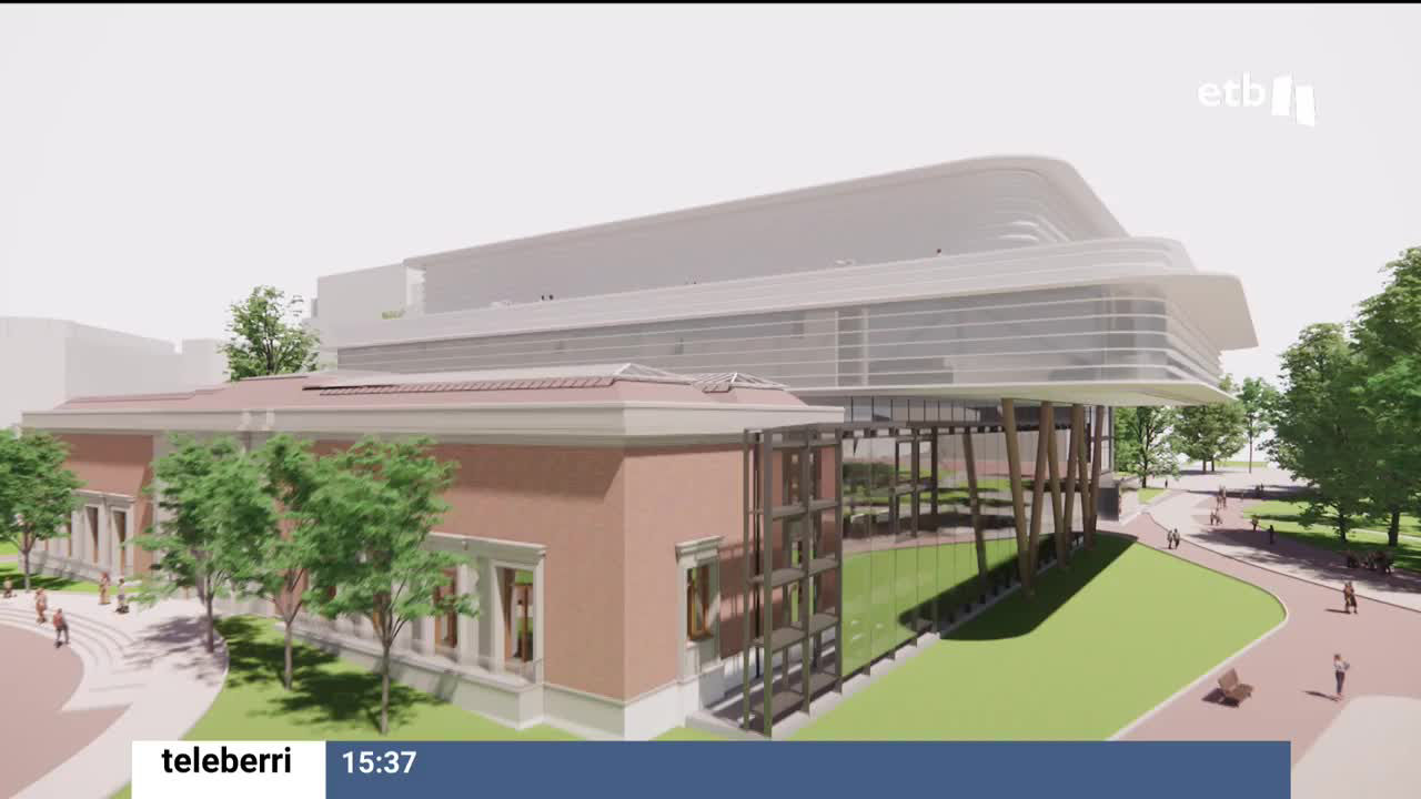 Proyecto del nuevo Museo de Bellas Artes de Bilbao