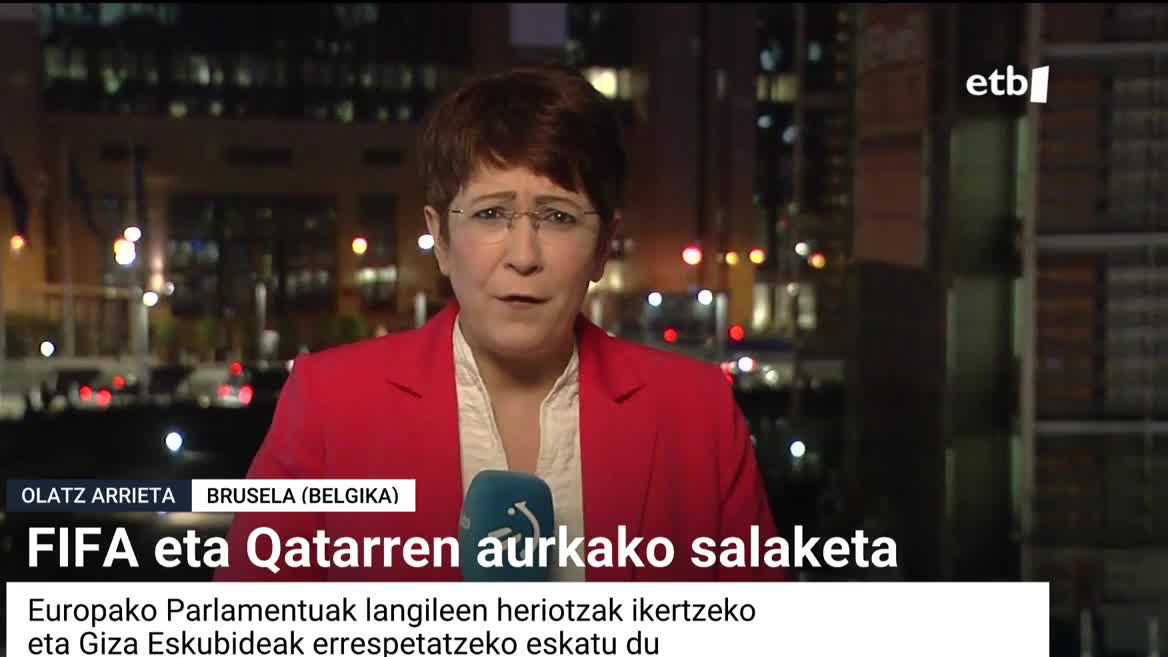 Europako Parlamentuak langileen heriotzak ikertzea eta Giza Eskubideak errespetatzea eskatu du.