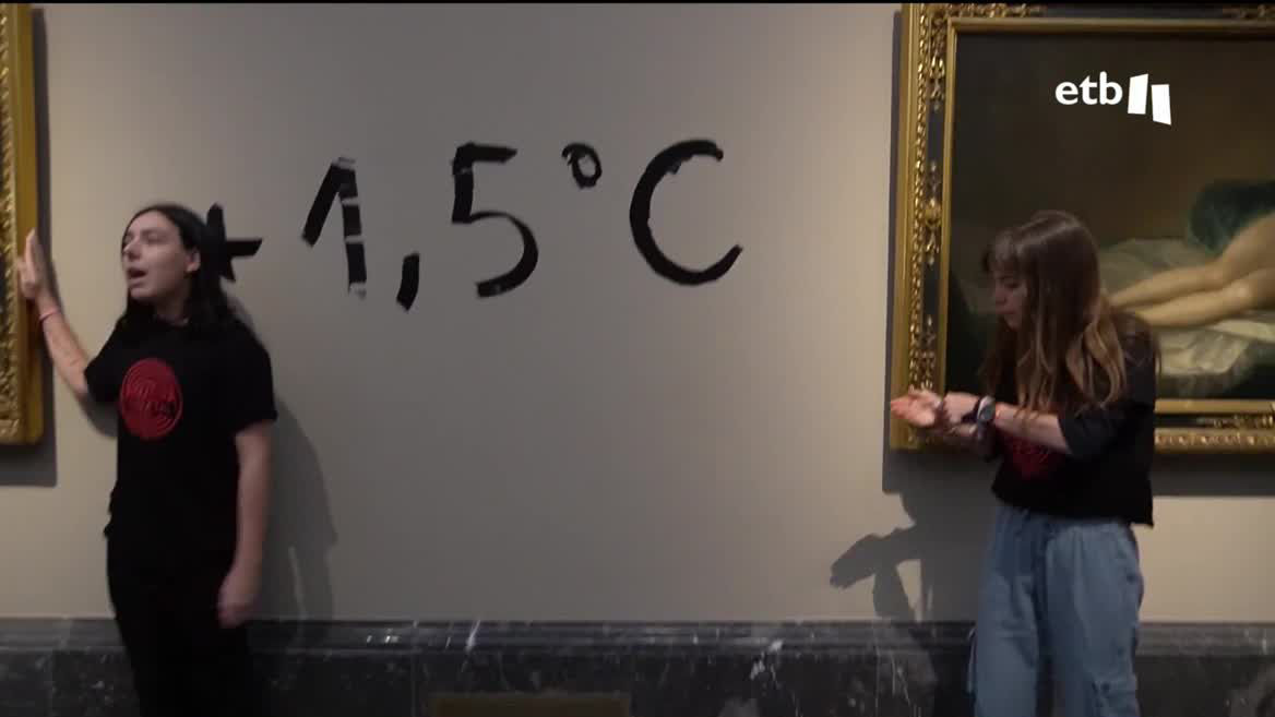 Hemos hablado con Sam Gómez, un joven cántabro de 18 años que estudia en Bilbao. Participó en el acto del Museo del Prado en Madrid y asegura que esta forma está resultando la más efectiva para concienciar a la sociedad.