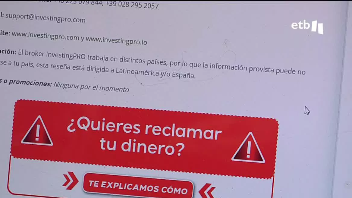 En la macroestafa desmantelada por los Mossos de Esquadra hay 17.000 personas afectadas, entre ellas, personas vascas. Hablamos con dos de ellas. Las víctimas han creado una asociación para aunar esfuerzos.