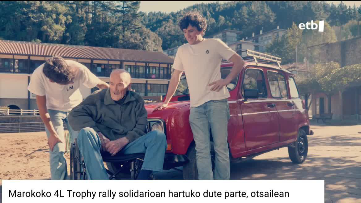 Andoni eta Ibon lehengusuak dira eta amets bat dute: aitonaren Renault 4L zaharra eraberritu dute, Marokoko rally batean parte hartzeko. Aitita, tamalez, duela astebete zendu da. Hauxe da haien istorioa.
