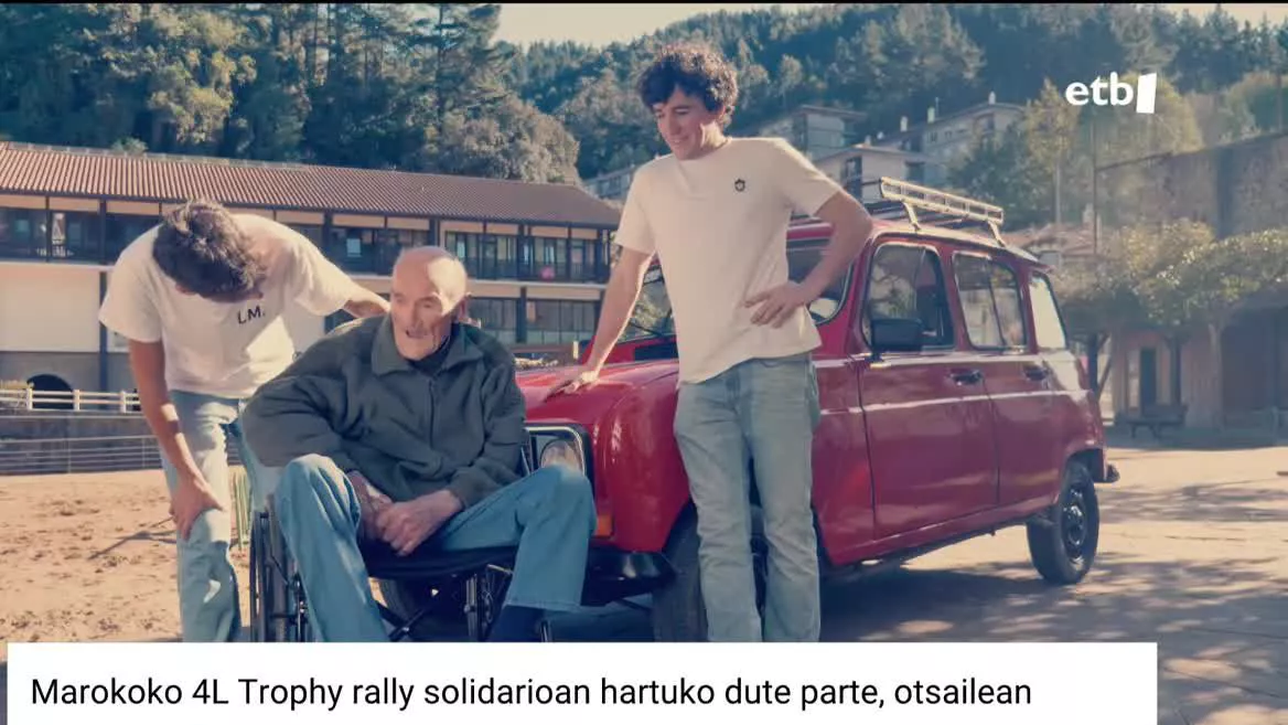 Andoni eta Ibon lehengusuak dira eta amets bat dute: aitonaren Renault 4L zaharra eraberritu dute, Marokoko rally batean parte hartzeko. Aitita, tamalez, duela astebete zendu da. Hauxe da haien istorioa.