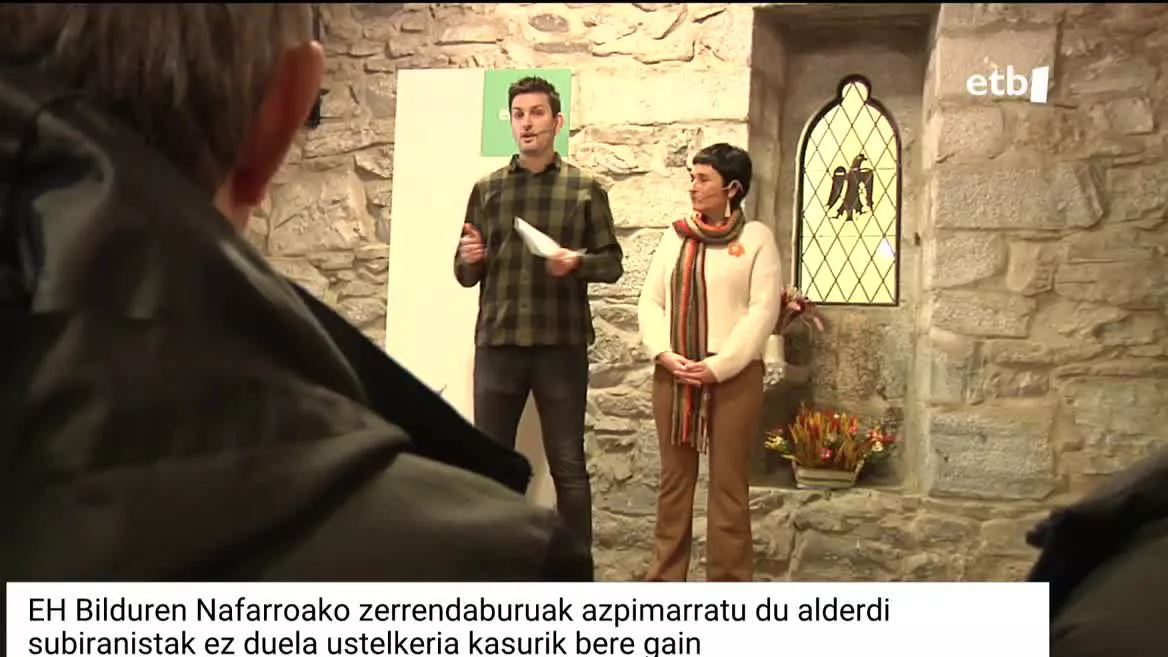 Kanpainaurrean, EH Bildu ari da apurka-apurka bere hautagaiak aurkezten. Ladis Satrustegiri babesa emateko ekitaldian izan da Laura Aznal koalizio subiranistak Nafarroarako aukeratutako zerrendaburua.