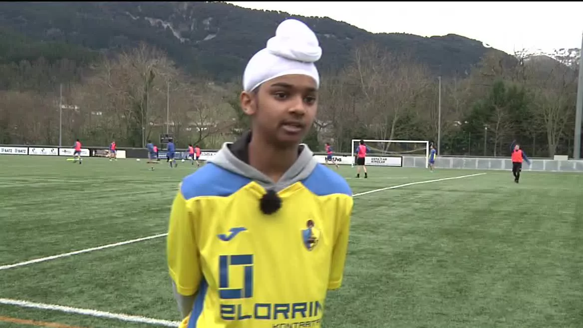 Gurpreet, jugador del Arratia